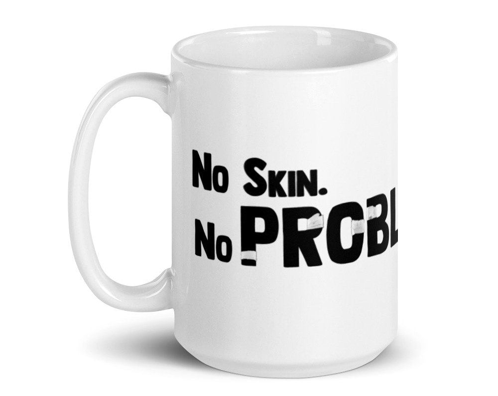 No Skin. No Problem. BadWater Bouldering Coffee Mug